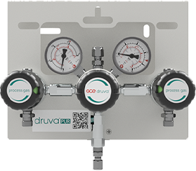 Manifold for two sources - manual change over system